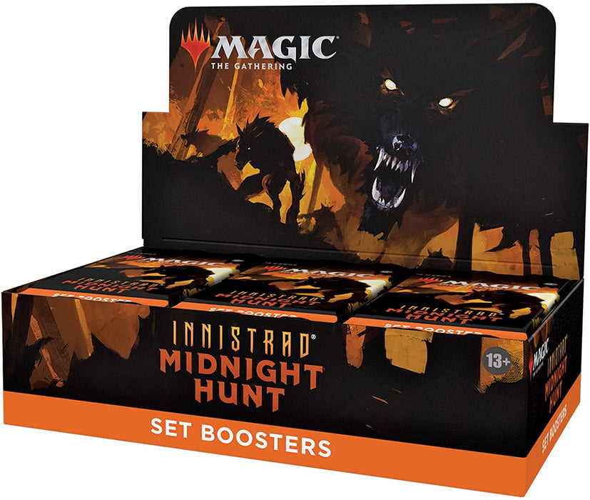 Magic the Gathering CCG: Innistrad - Midnight Hunt Set Booster Box (30 Packs) CCG WIZARDS OF THE COAST, INC   