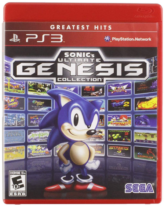Sonic's Ultimate Genesis Collection- Greatest Hits — Playstation 3 - Complete Video Games Sony   