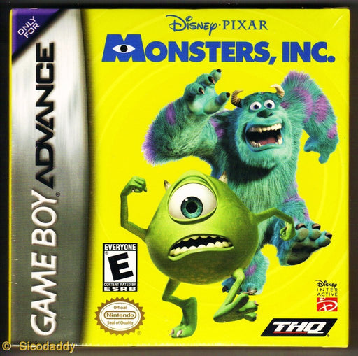 Monster's Inc - Game Boy Color - Loose Video Games Nintendo   