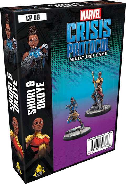 Marvel: Crisis Protocol - Shuri and Okoye Character Pack Board Games ASMODEE NORTH AMERICA   