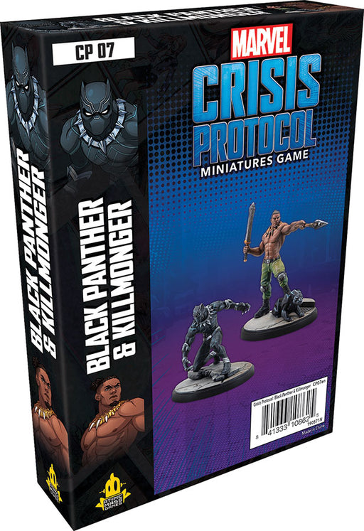 Marvel: Crisis Protocol - Black Panther and Killmonger Character Pack Board Games ASMODEE NORTH AMERICA   