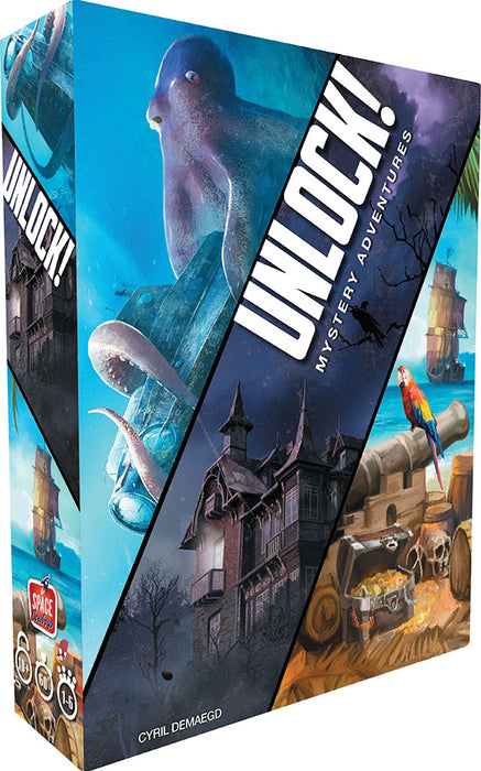 Unlock! Mystery Adventures Board Games ASMODEE NORTH AMERICA   