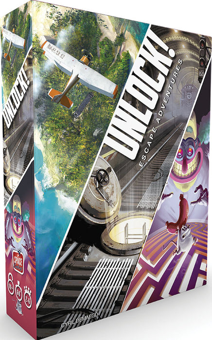 Unlock! Escape Adventures Board Games ASMODEE NORTH AMERICA   