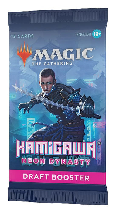 Magic the Gathering CCG: Kamigawa - Neon Dynasty - Draft Booster Pack CCG WIZARDS OF THE COAST, INC   