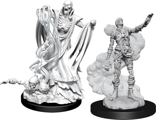 Dungeons & Dragons Nolzur`s Marvelous Unpainted Miniatures: W11 Lich & Mummy Lord Miniatures NECA   