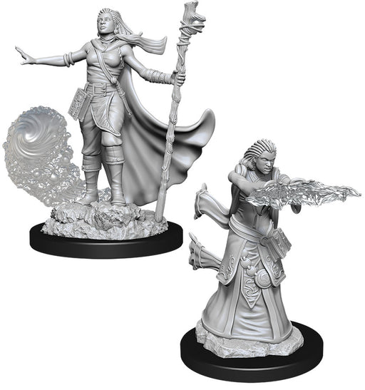 Dungeons & Dragons Nolzur`s Marvelous Unpainted Miniatures: W11 Female Human Wizard Miniatures NECA   