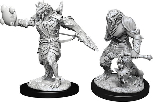 Dungeons & Dragons Nolzur`s Marvelous Unpainted Miniatures: W11 Male Dragonborn Paladin Miniatures NECA   