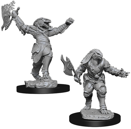 Dungeons & Dragons Nolzur`s Marvelous Unpainted Miniatures: W11 Female Dragonborn Fighter Miniatures NECA   