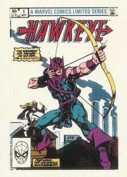 Marvel 1st Covers II - 1991 - 014 - Hawkeye (Limited Series) Vintage Trading Card Singles Comic Images   