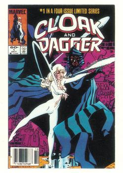 Marvel 1st Covers II - 1991 - 015 - Cloak & Dagger (Limited Series) Vintage Trading Card Singles Comic Images   