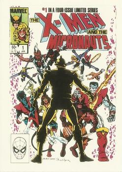 Marvel 1st Covers II - 1991 - 020 - The X-Men and the Micronauts Vintage Trading Card Singles Comic Images   