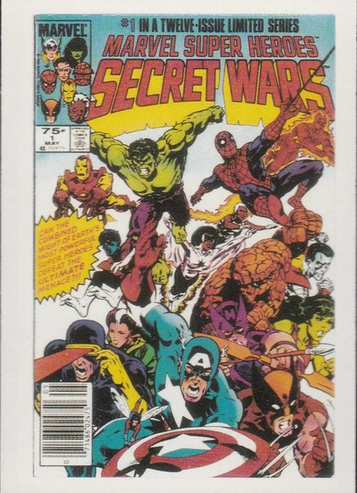 Marvel 1st Covers II - 1991 - 021 - Secret Wars (Limited Series) Vintage Trading Card Singles Comic Images