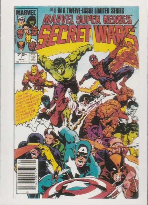 Marvel 1st Covers II - 1991 - 021 - Secret Wars (Limited Series) Vintage Trading Card Singles Comic Images   