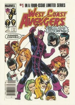 Marvel 1st Covers II - 1991 - 023 - West Coast Avengers (Limited Series) Vintage Trading Card Singles Comic Images   