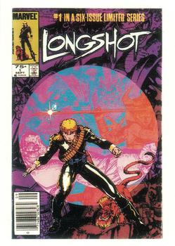 Marvel 1st Covers II - 1991 - 030 - Longshot (Limited Series) Vintage Trading Card Singles Comic Images   