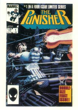 Marvel 1st Covers II - 1991 - 036 - The Punisher (Limited Series) Vintage Trading Card Singles Comic Images   