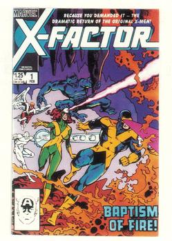 Marvel 1st Covers II - 1991 - 037 - X-Factor #1 Vintage Trading Card Singles Comic Images   