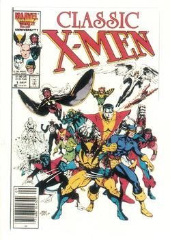 Marvel 1st Covers II - 1991 - 038 - Classic X-Men Vintage Trading Card Singles Comic Images   