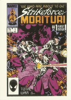 Marvel 1st Covers II - 1991 - 039 - Strikeforce: Morituri Vintage Trading Card Singles Comic Images   