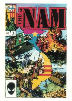 Marvel 1st Covers II - 1991 - 040 - The Nam Vintage Trading Card Singles Comic Images   