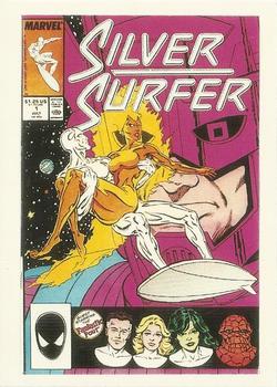 Marvel 1st Covers II - 1991 - 045 - Silver Surfer Vintage Trading Card Singles Comic Images   