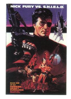 Marvel 1st Covers II - 1991 - 050 - Nick Fury vs. S.H.I.E.L.D. Vintage Trading Card Singles Comic Images