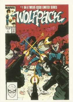 Marvel 1st Covers II - 1991 - 053 - Wolfpack (Limited Series) Vintage Trading Card Singles Comic Images   