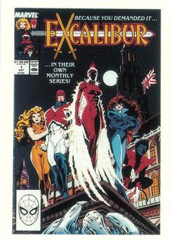 Marvel 1st Covers II - 1991 - 054 - Excalibur Vintage Trading Card Singles Comic Images