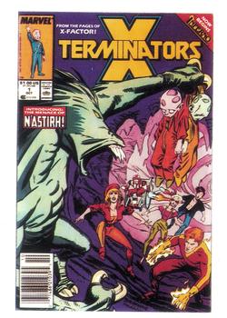Marvel 1st Covers II - 1991 - 055 - X-Terminators Vintage Trading Card Singles Comic Images   