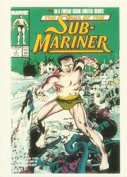 Marvel 1st Covers II - 1991 - 056 - The Saga of The Sub-Mariner (Limited Series) Vintage Trading Card Singles Comic Images