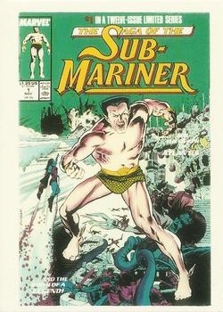 Marvel 1st Covers II - 1991 - 056 - The Saga of The Sub-Mariner (Limited Series) Vintage Trading Card Singles Comic Images   
