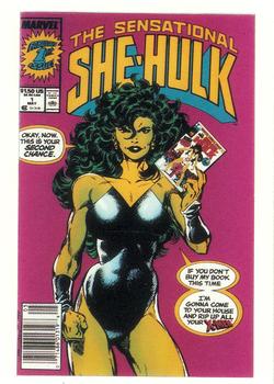 Marvel 1st Covers II - 1991 - 064 - The Sensational She-Hulk Vintage Trading Card Singles Comic Images