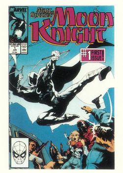 Marvel 1st Covers II - 1991 - 065 - Marc Spector - Moon Knight Vintage Trading Card Singles Comic Images   