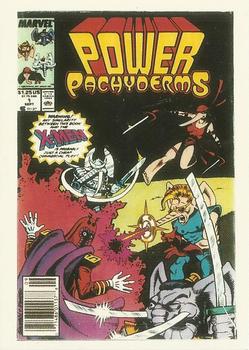 Marvel 1st Covers II - 1991 - 068 - Power Pachyderms Vintage Trading Card Singles Comic Images   