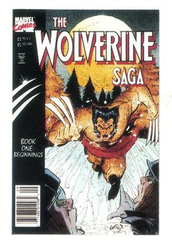 Marvel 1st Covers II - 1991 - 069 - The Wolverine Saga Vintage Trading Card Singles Comic Images