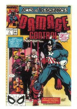 Marvel 1st Covers II - 1991 - 073 - Damage Control (Limited Series) Vintage Trading Card Singles Comic Images