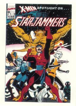 Marvel 1st Covers II - 1991 - 077 - X-Men Spotlight On ... Starjammers (Limited Series) Vintage Trading Card Singles Comic Images   