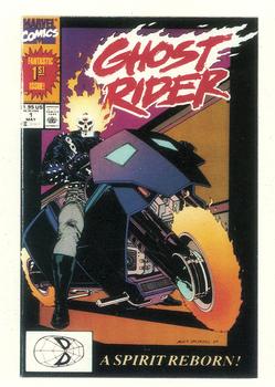 Marvel 1st Covers II - 1991 - 080 - Ghost Rider Vintage Trading Card Singles Comic Images   