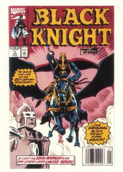Marvel 1st Covers II - 1991 - 082 - Black Knight (Limited Series) Vintage Trading Card Singles Comic Images   