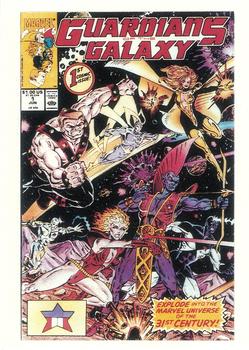 Marvel 1st Covers II - 1991 - 083 - Guardians of the Galaxy Vintage Trading Card Singles Comic Images   