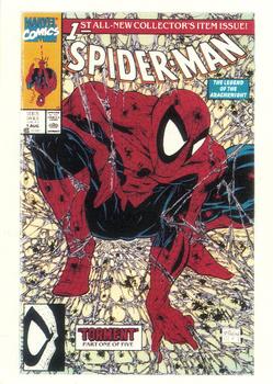 Marvel 1st Covers II - 1991 - 087 - Spider-Man Vintage Trading Card Singles Comic Images   
