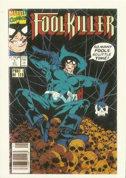 Marvel 1st Covers II - 1991 - 088 - Fool Killer (Limited Series) Vintage Trading Card Singles Comic Images   