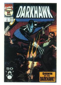 Marvel 1st Covers II - 1991 - 092 - Darkhawk Vintage Trading Card Singles Comic Images   