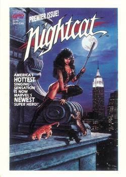 Marvel 1st Covers II - 1991 - 093 - Nightcat Vintage Trading Card Singles Comic Images   