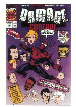 Marvel 1st Covers II - 1991 - 096 - Damage Control Vol. III Vintage Trading Card Singles Comic Images   
