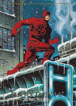 Marvel Masterpieces - 1992 - 012 - Daredevil Vintage Trading Card Singles Skybox