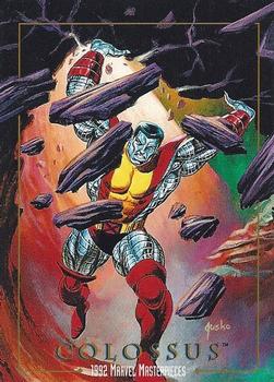 Marvel Masterpieces - 1992 - 014 - Colossus Vintage Trading Card Singles Skybox   