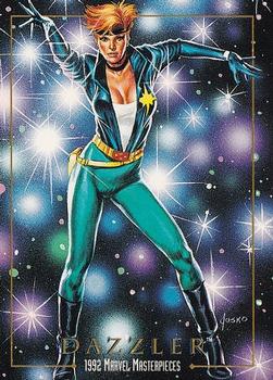 Marvel Masterpieces - 1992 - 020 - Dazzler Vintage Trading Card Singles Skybox