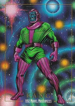 Marvel Masterpieces - 1992 - 044 - Kang Vintage Trading Card Singles Skybox