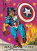Marvel Masterpieces - 1992 - 048 - Major Victory Vintage Trading Card Singles Skybox   